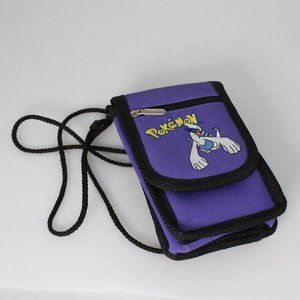 Vintage Purple Pokemon Gameboy Color Carrying Case with Lugia Embroidery Rare
